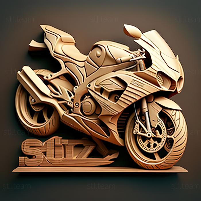 3D модель Suzuki GSX R750 (STL)